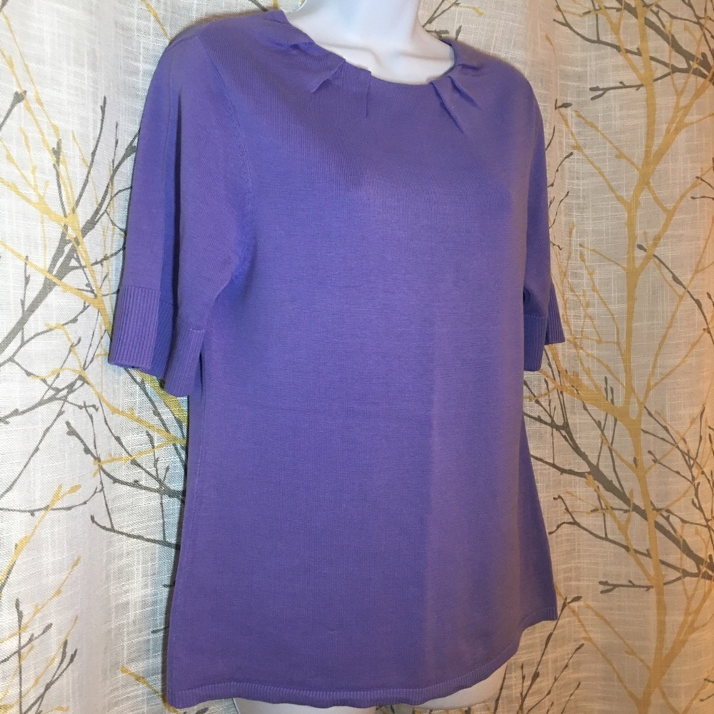 Coldwater Creek Short-sleeved Shirt - Picture 2 of 7